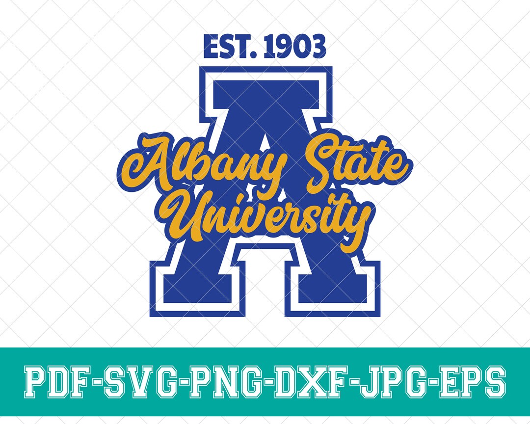 Albany State University Svg, A Svg, ASU Svg, Albany State 1903 Svg ...