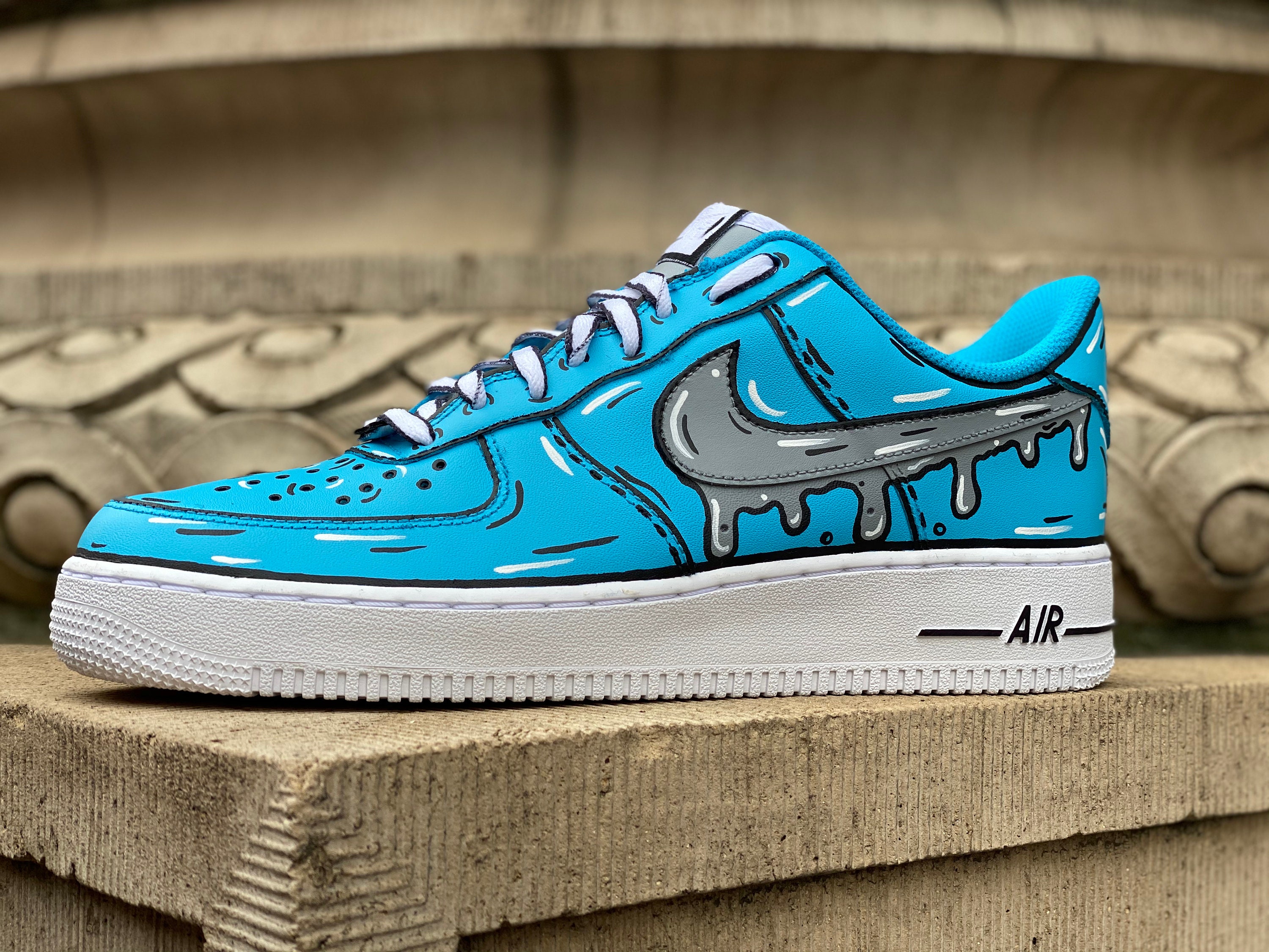 Cartoon Drip Air Force 1 lows