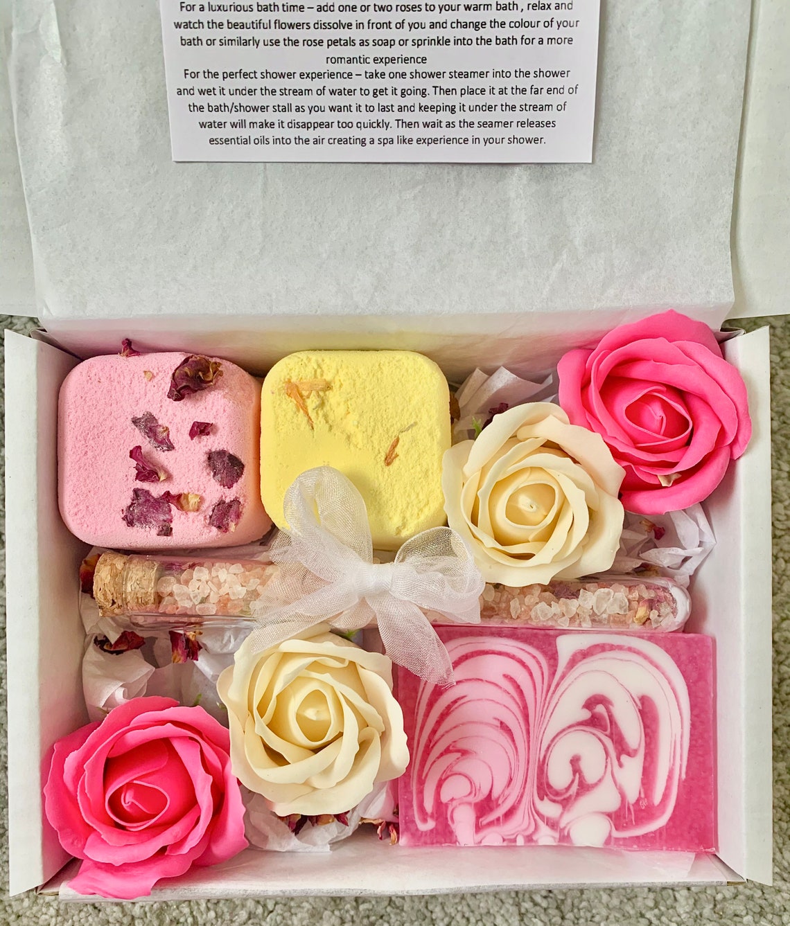 Bath and Shower Gift Set Etsy UK