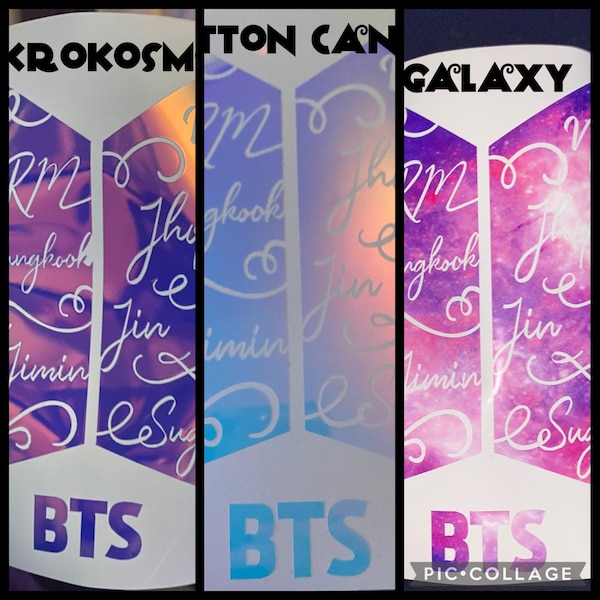 BTS logo with names