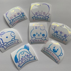 BT21 baby inspirational decals.