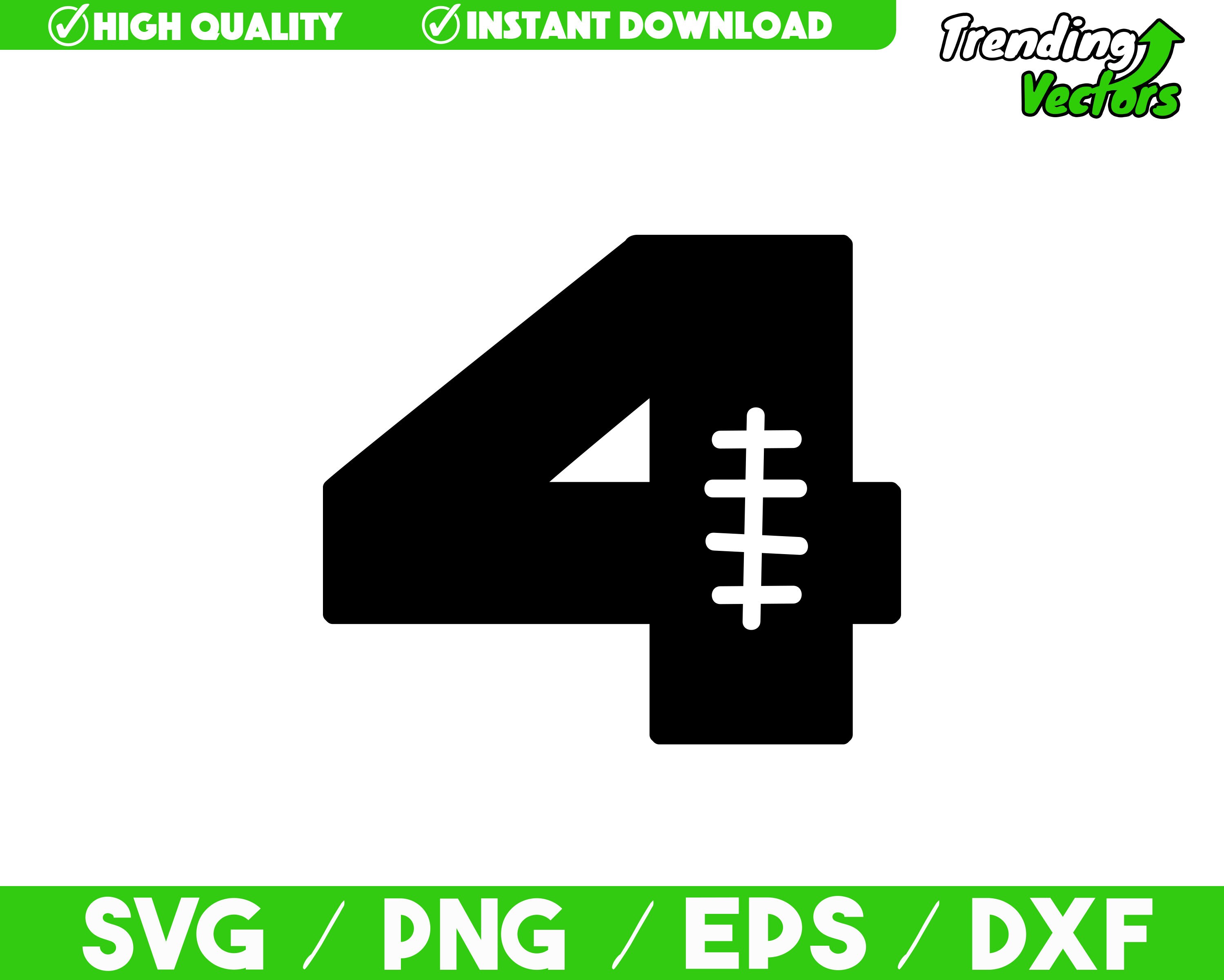 Football Stitched Jersey Numbers SVG Cut files for Cricut Etsy
