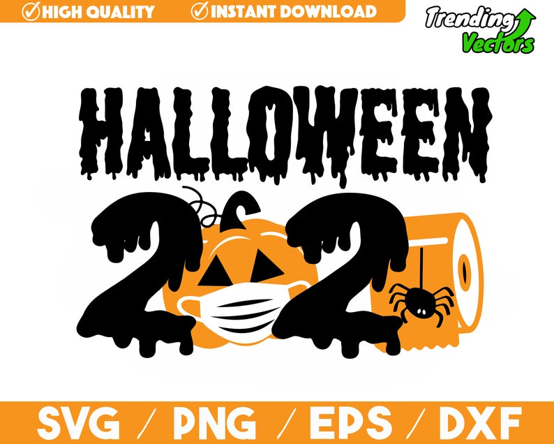 Download Halloween 2020 Quarantine Mask SVG Halloween Halloween | Etsy