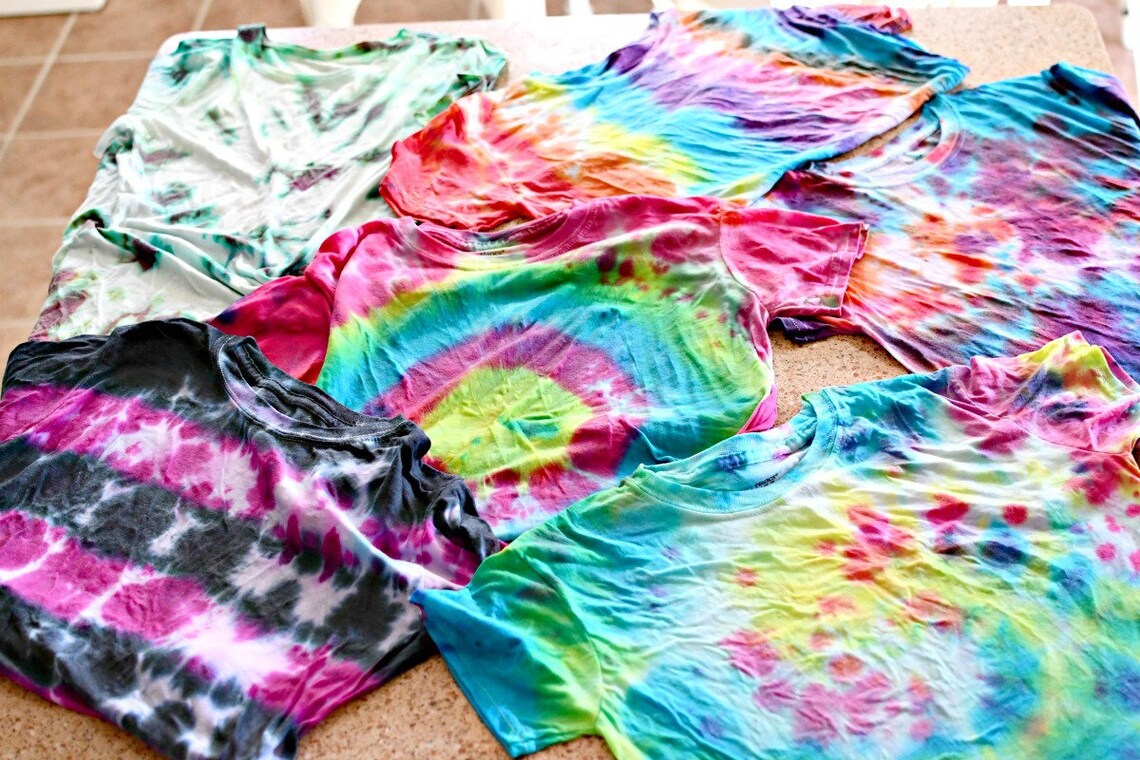 Best 18 OneStep TieDye Kit Party Creative Group Activities Etsy