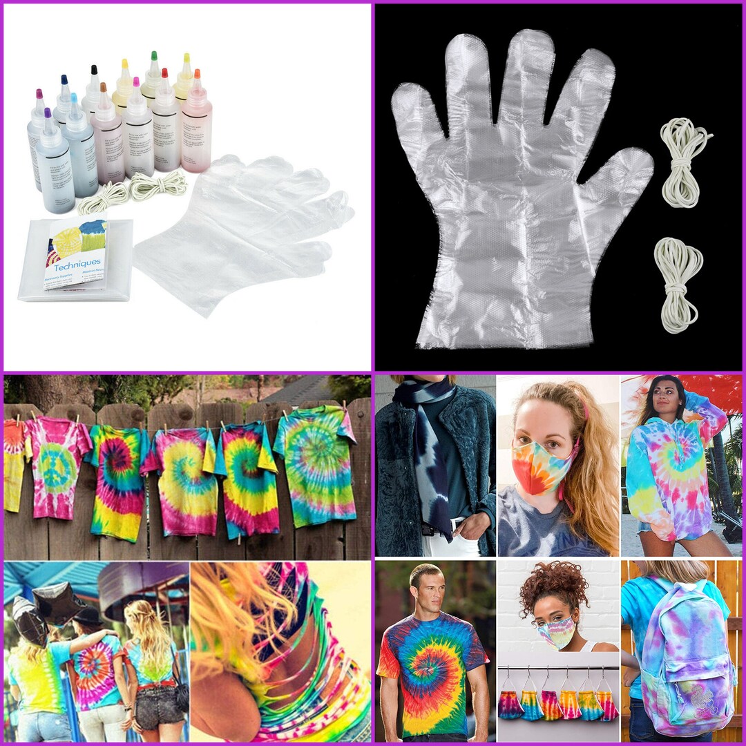 Best Tie Dye Kit DIY Tie Dye Nontoxic Create Clothing Tie Etsy UK