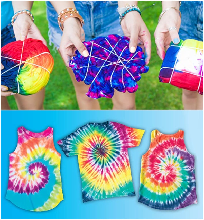 Best Tie Dye Kit DIY Tie Dye Nontoxic Create Clothing Tie Etsy UK