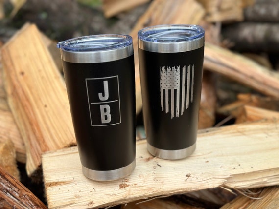 Distressed American Flag Tumbler Mens Tumbler Tumblers for Man 