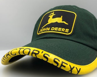 John Deere Logo Hat My Tractor's Sexy 