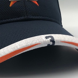 Houston Astros BrimmTrimm Brim Protector HAT NOT INCLUDED Hat Accessory Personalized Gift Stocking Team Apparel