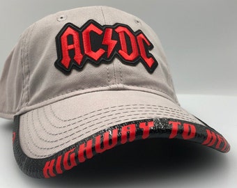 Other AC/DC Memorabilia AC/DC Angus Young Replica Green Embroidered Hat ...