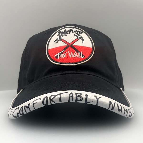 PINK FLOYD The Wall Hat with Custom BrimmTrimm Hat Accessory Brim Protector Classic Rock Music Personalized Gift for Him Her Vintage