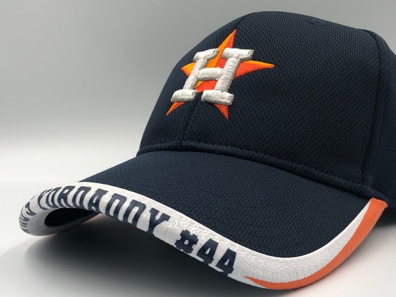 Houston Astros Hat With Custom Brimmtrimm Hat Accessory Brim