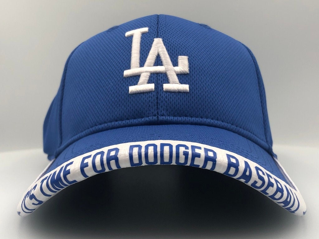 Los Angeles Dodgers Hat With Custom Brimmtrimm Hat Accessory Etsy UK