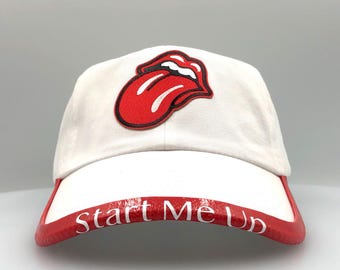 Custom Rolling Stones Hat with Personalized BrimmTrimm Brim Protector