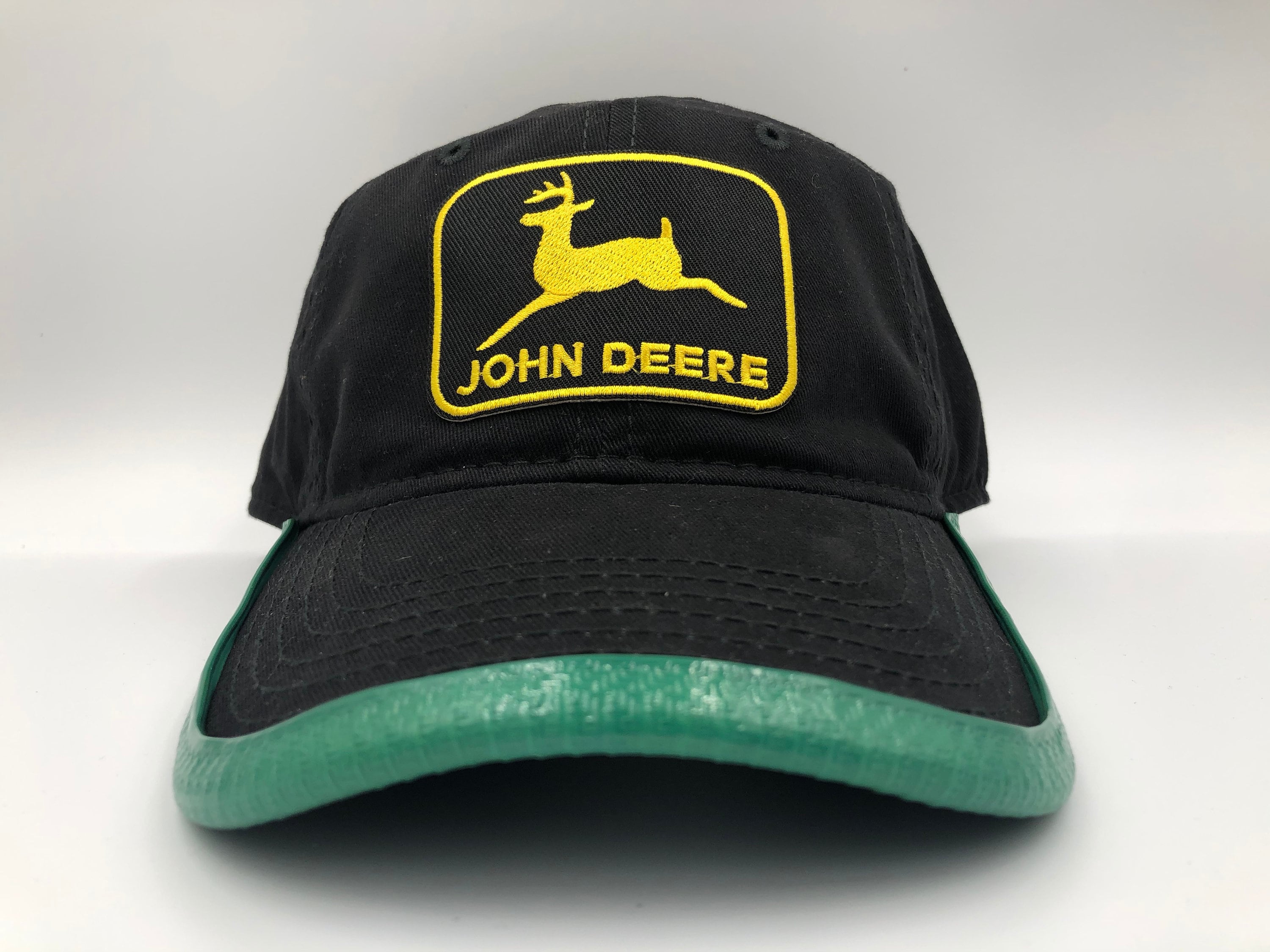 JOHN DEERE Logo Hat with Exclusive Custom BrimmTrimm Deere | Etsy