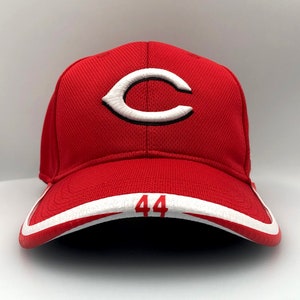 Gorra de los Cincinnati Reds con borde personalizado, protector de ala, accesorio para gorra, regalo personalizado, ropa deportiva, De La Cruz Rose