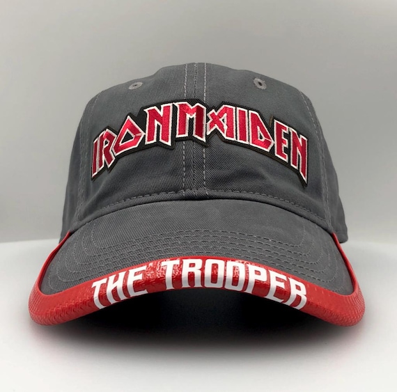 Custom Iron Maiden Hat With Personalized Brimmtrimm Brim Protector