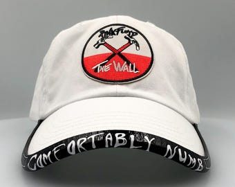 Custom Pink Floyd The Wall Hat with Personalized BrimmTrimm Brim Protector