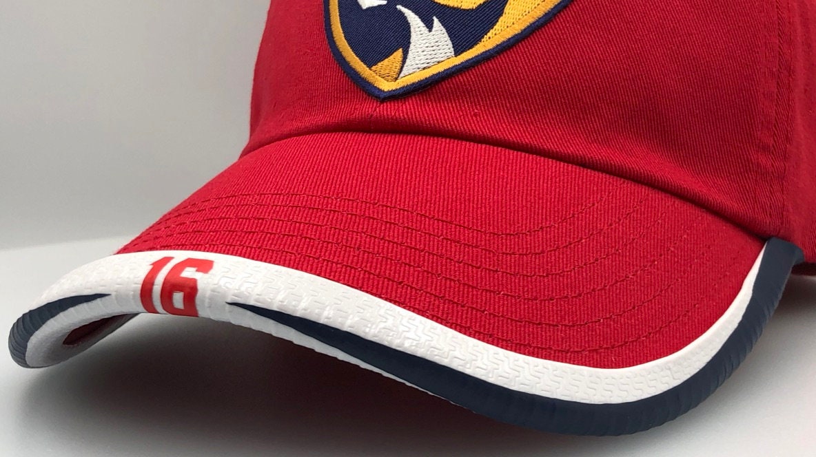 NHL Florida Panthers Custom Name Red Classic Cap
