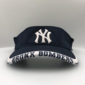 New York Yankees VISOR with Custom Home or Away BrimmTrimm Brim Protector Hat Accessory Personalized Gift Baseball Team Sports Apparel