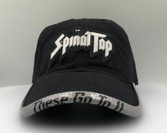 Custom Spinal Tap Hat with Personalized BrimmTrimm Brim Protector