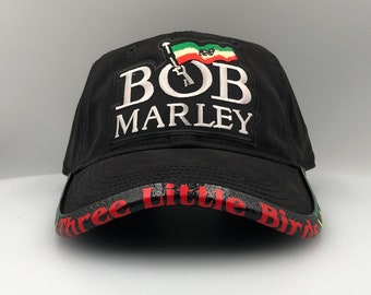 Bob Marley Hat with Customizable BrimmTrimm Hat Accessory Brim Protector, Jamaica, Reggae, Personalized Gift, Rasta, Gifts for Him Her