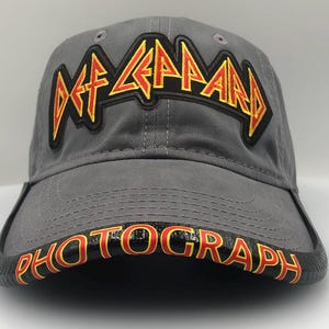 Def Leppard Trucker Hat - Etsy
