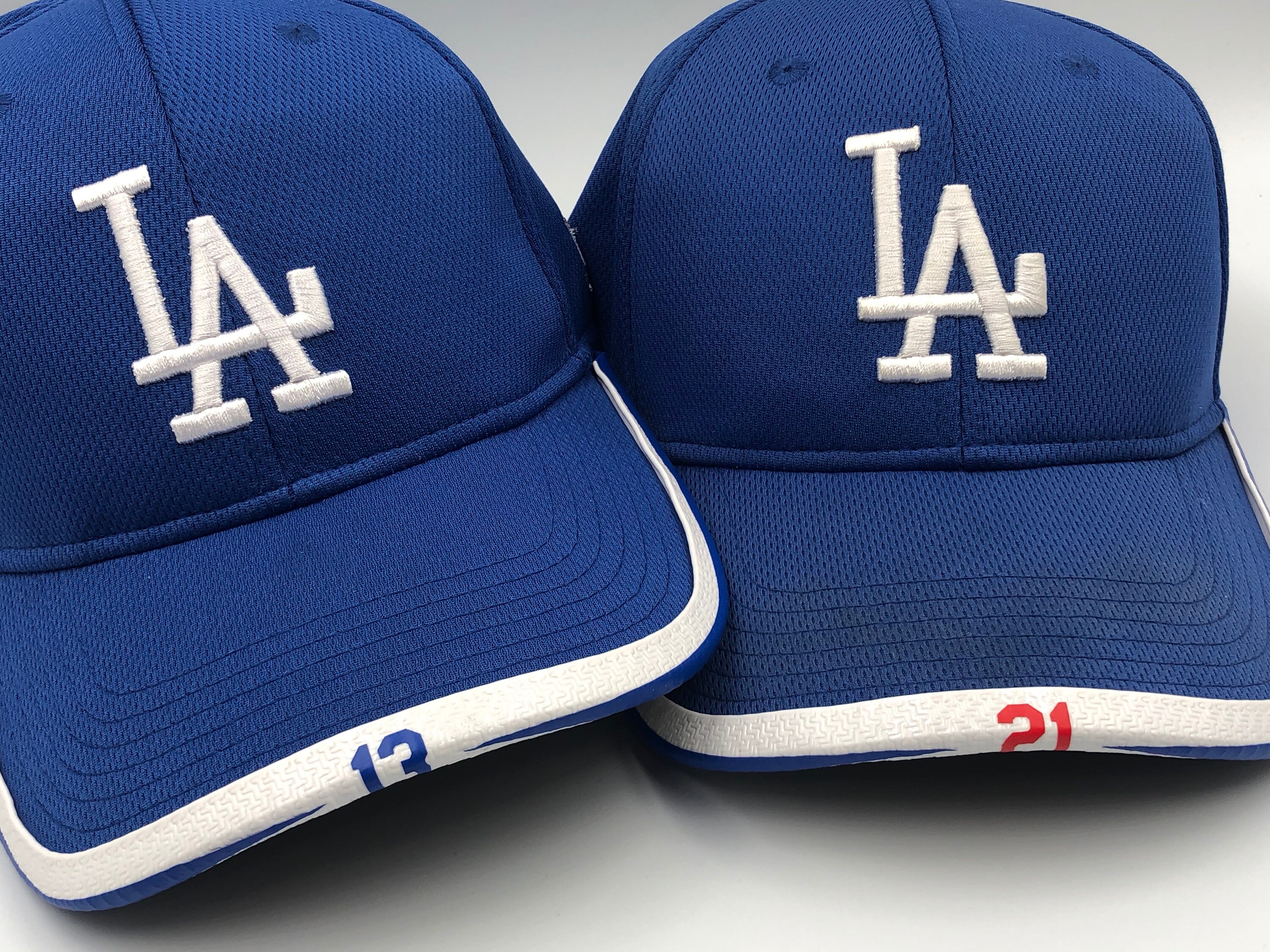 Custom LOS ANGELES DODGERS Hat with Personalized BrimmTrimm Etsy