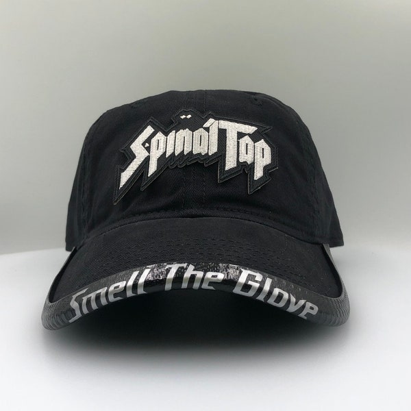 Spinal Tap Hat with Customized BrimmTrimm Hat Accessory Brim Protector Classic Rock Movie Comedy Personalized Gift Vintage Retro Dad Hat Cap