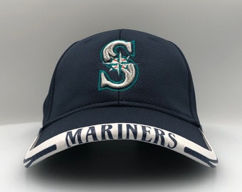 Seattle Mariners Baseball Hat with Personalized Brim Protector