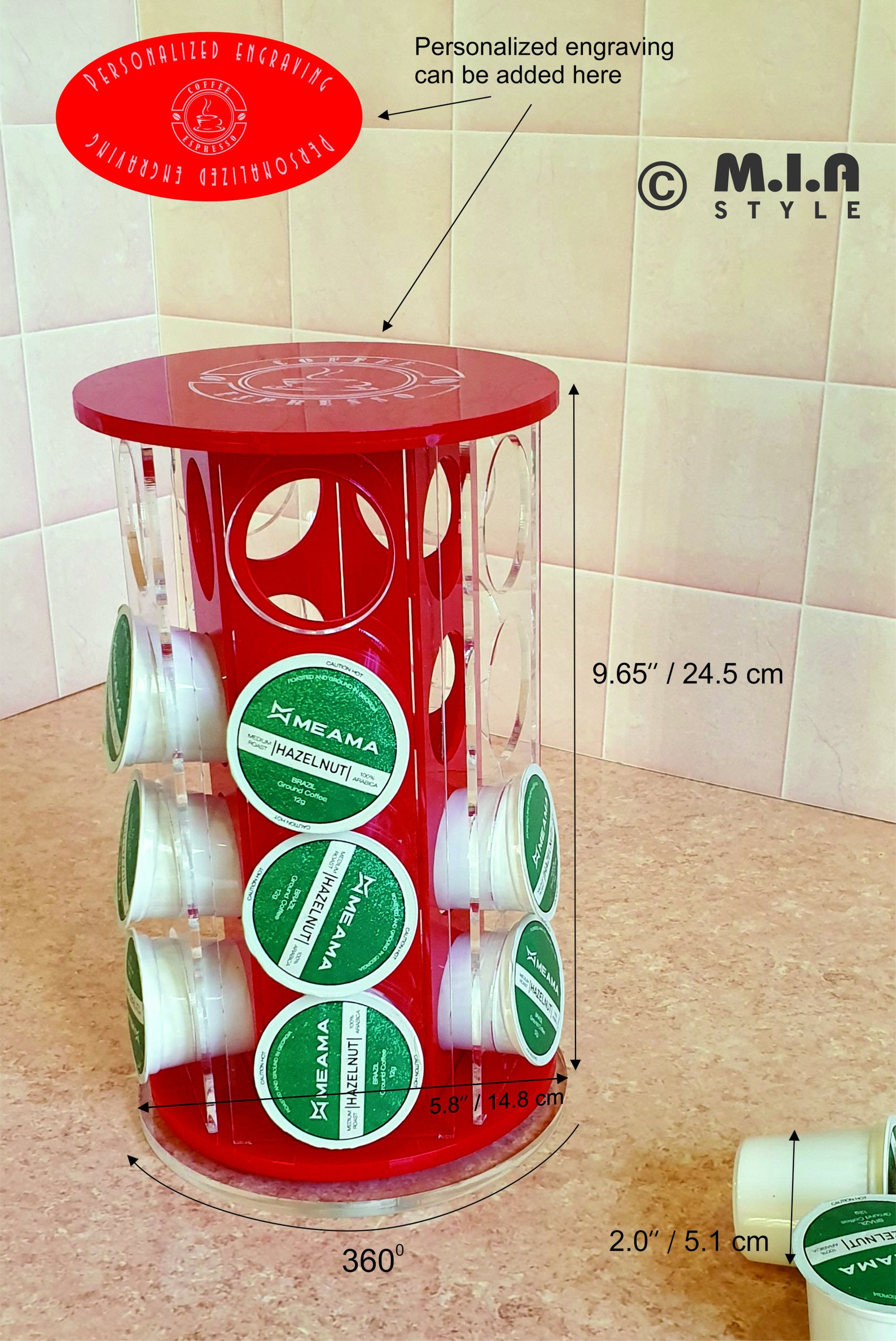 Coffee Capsule Holder for Keurig and Other Coffee Capsule 20 Etsy