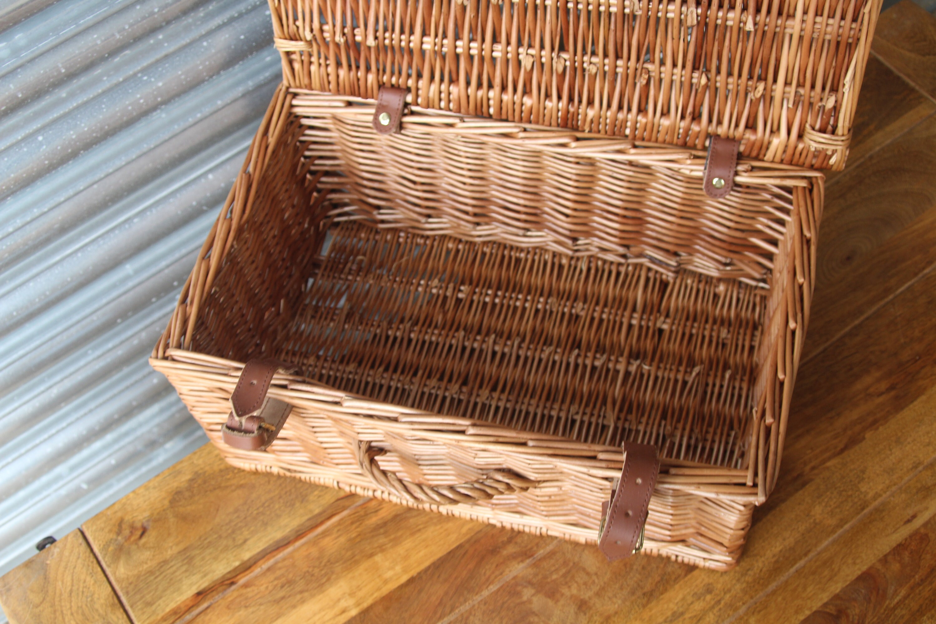 Excellent Small Fortnum Mason F&M FM Hamper Wicker Picnic
