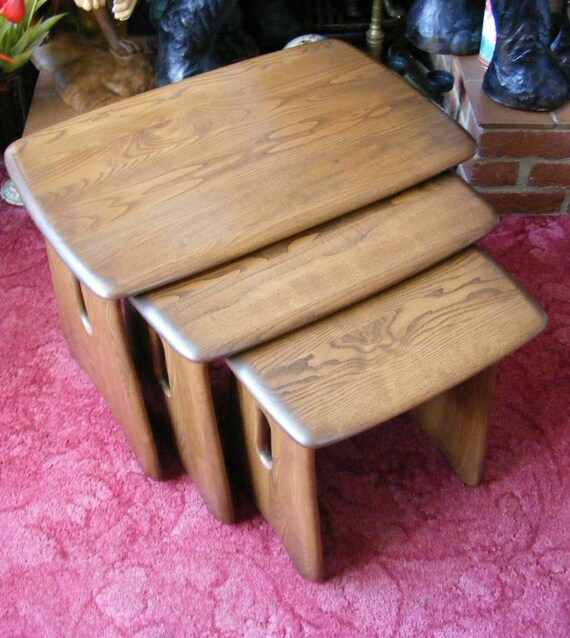 Ercol golden dawn nest of tables discount