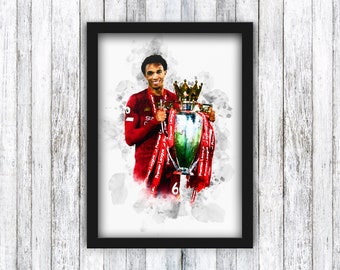 Trent Alexander-Arnold - Liverpool FC - Premier League / Football / Mane / Anfield / Robertson / Van Dijk / Wall Art - Framed / A4 / A3