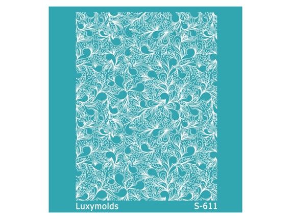 Silk screen stencil for polymer clay "Luxymolds" S-611