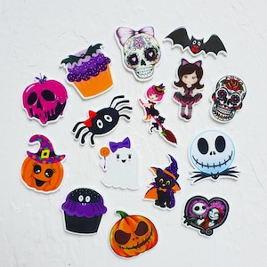 2 pcs Halloween acrylic charms Earrings components Acrylic blanks