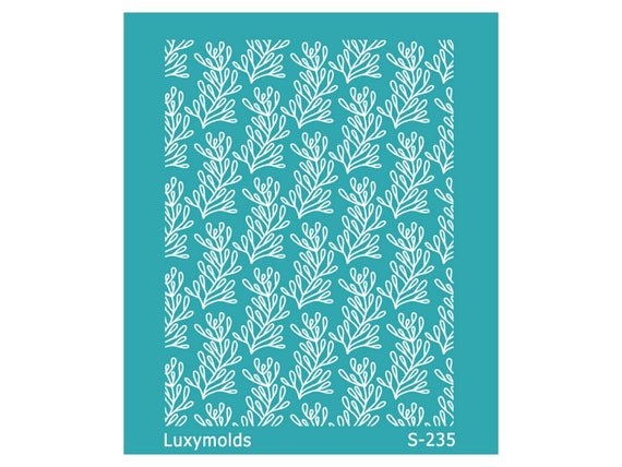 Silk screen stencil for polymer clay "Luxymolds" S-235