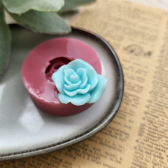 Silicone earrings mold / Silicone epoxy mold / Silicone stud earring moulds / Silicone UV resin molds / Flowers clay jewelry mold /Clay tool