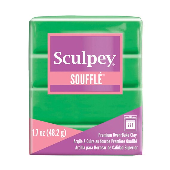 Sculpey Soufflé Polymer Clay 48g (1.7oz) - Shamrock