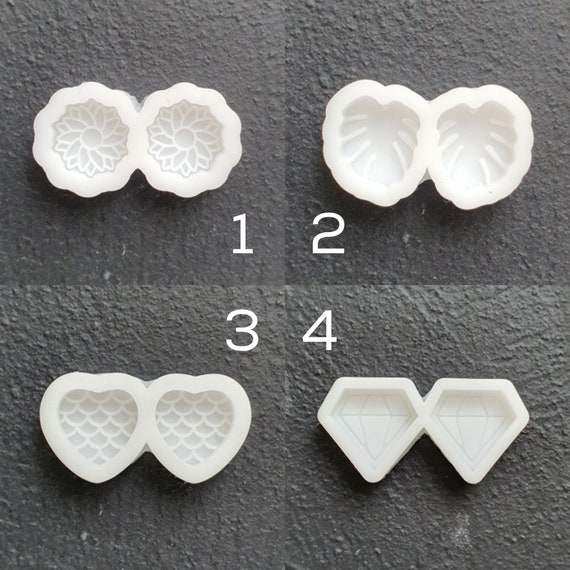 Silicone Earrings Mold Mould for Resin and Epoxy 