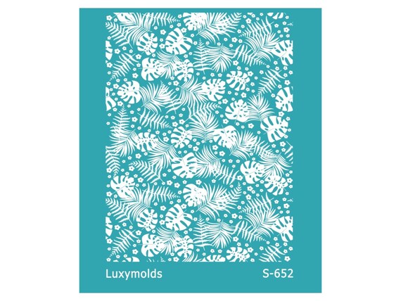 Silk screen stencil for polymer clay "Luxymolds" S-652