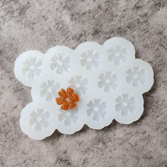 Silicone Flower Earrings Mold for Resin Jewelry Making