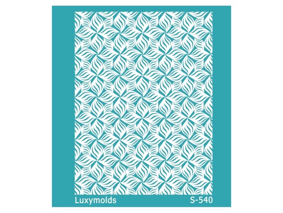 Silk screen stencil for polymer clay "Luxymolds" S-540