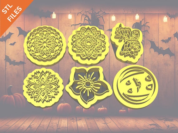Digital STL files for 3D printing Clay cutters Earrings sharp version cutters download files for resin machine