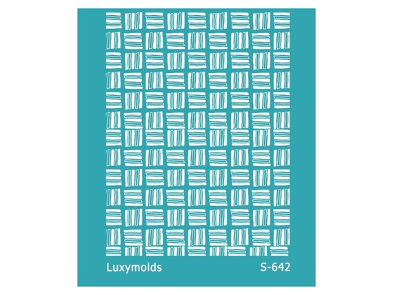 Silk screen stencil for polymer clay "Luxymolds" S-642