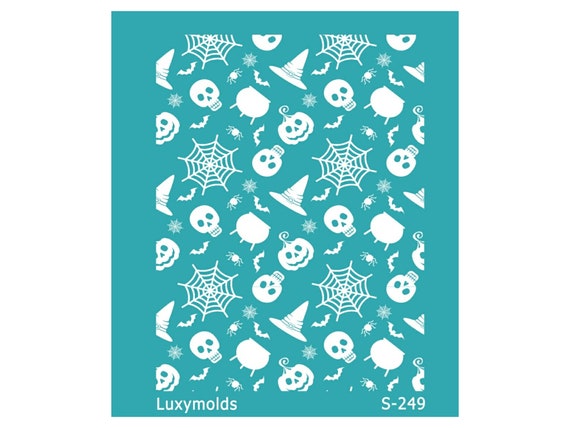 Silk screen stencil for polymer clay "Luxymolds" S-249