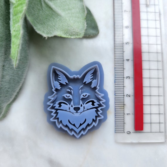 Polymer Clay cutters Stud earrings clay cutters Earrings molds Polymer clay tool Fall cutters Fox sharp cutter stamp Jewelry cutters