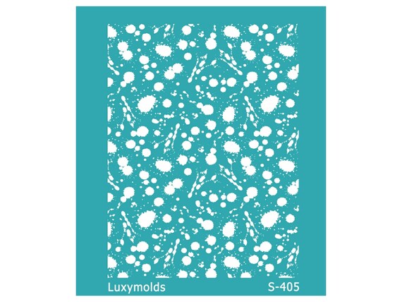 Silk screen stencil for polymer clay "Luxymolds" S-405