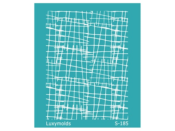 Silk screen stencil for polymer clay "Luxymolds" S-185