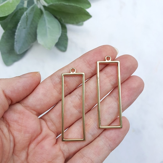 Charm Pendant Earrings components Earrings findings DIY jewelry connectors